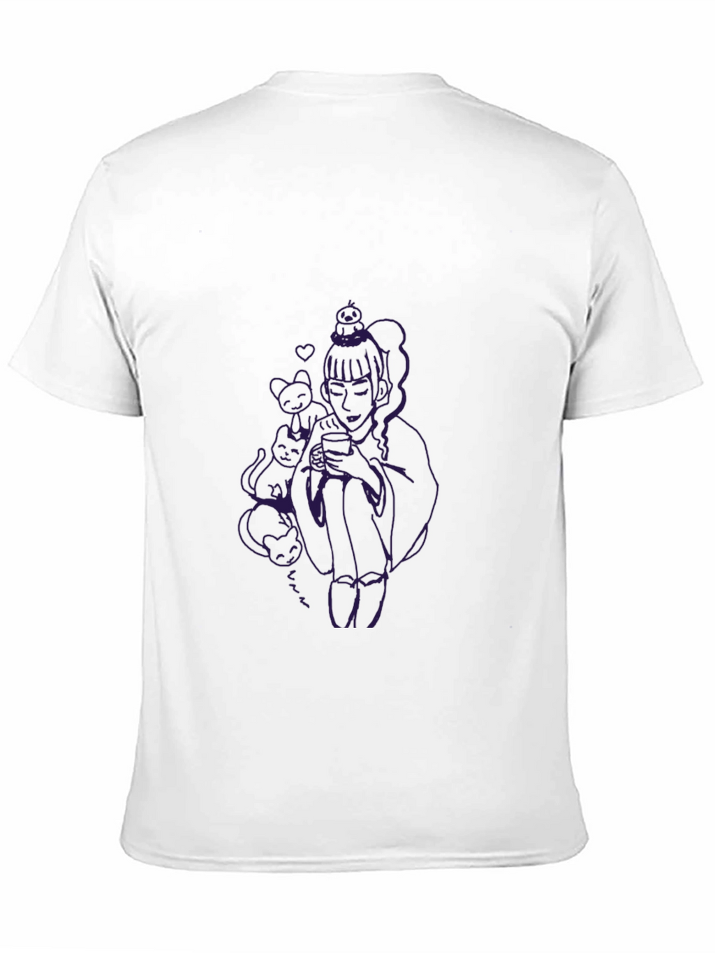 Unique Graphic Black T-Shirt