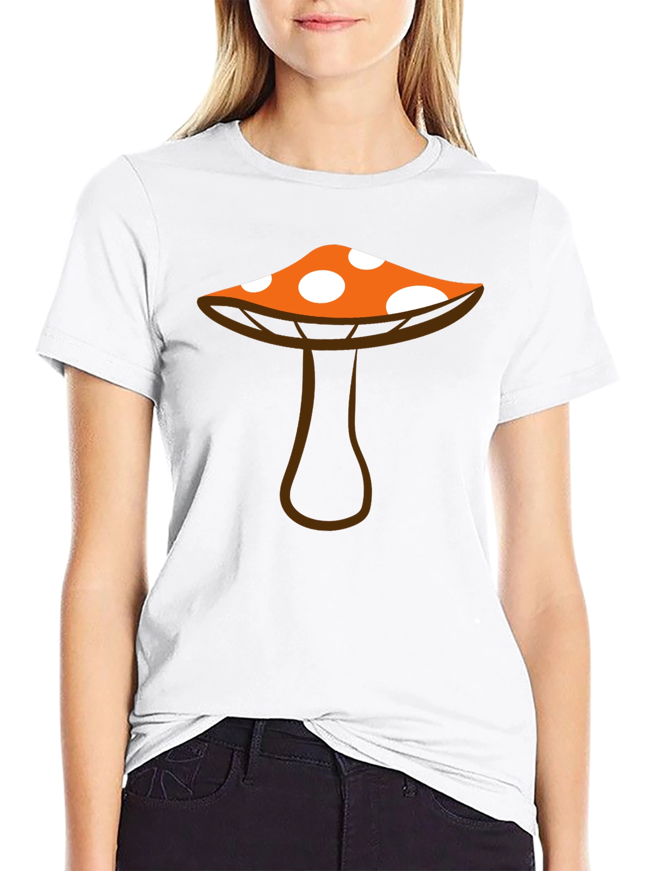 Funky Mushroom Graphic Tee