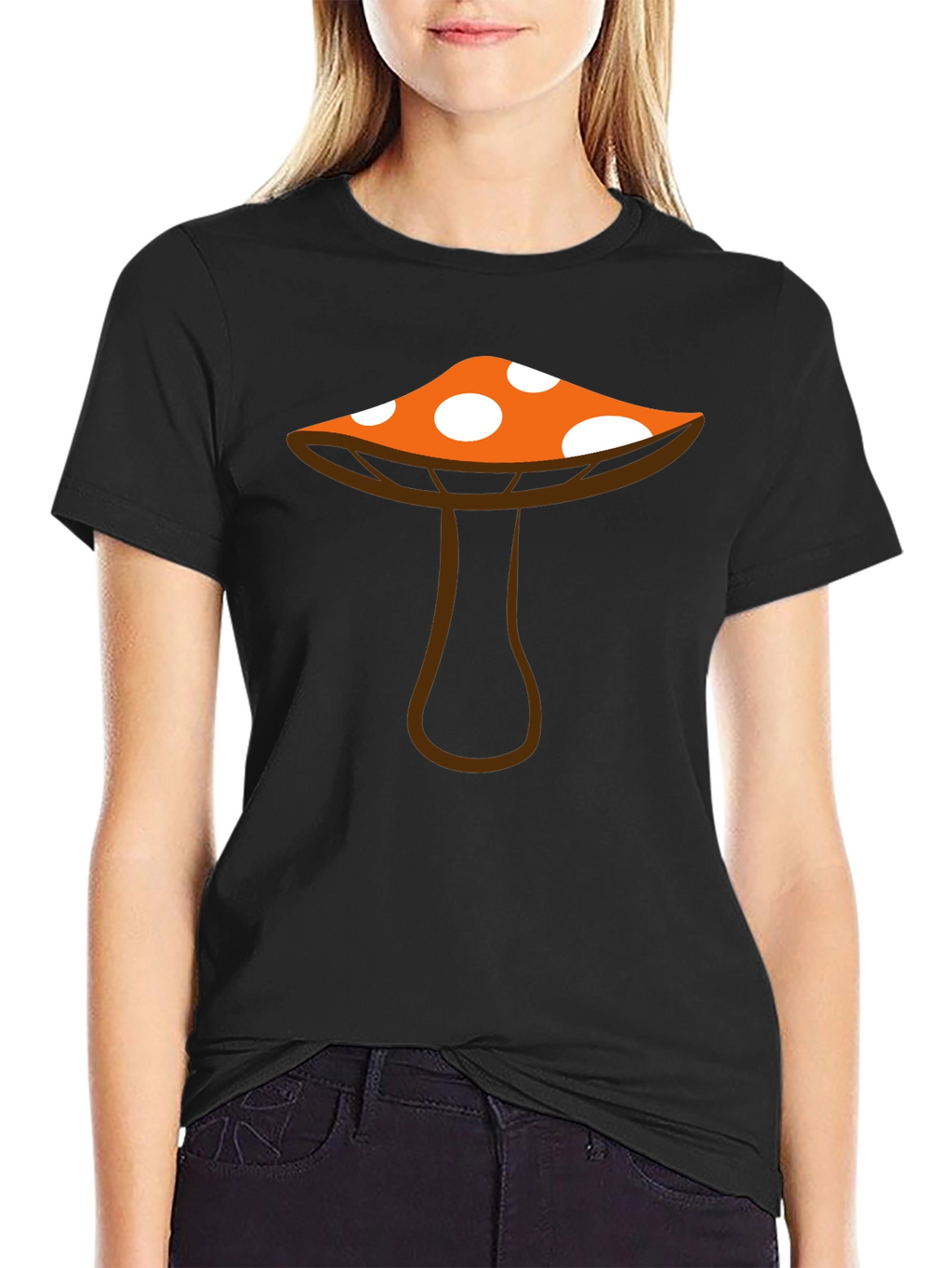 Funky Mushroom Graphic Tee