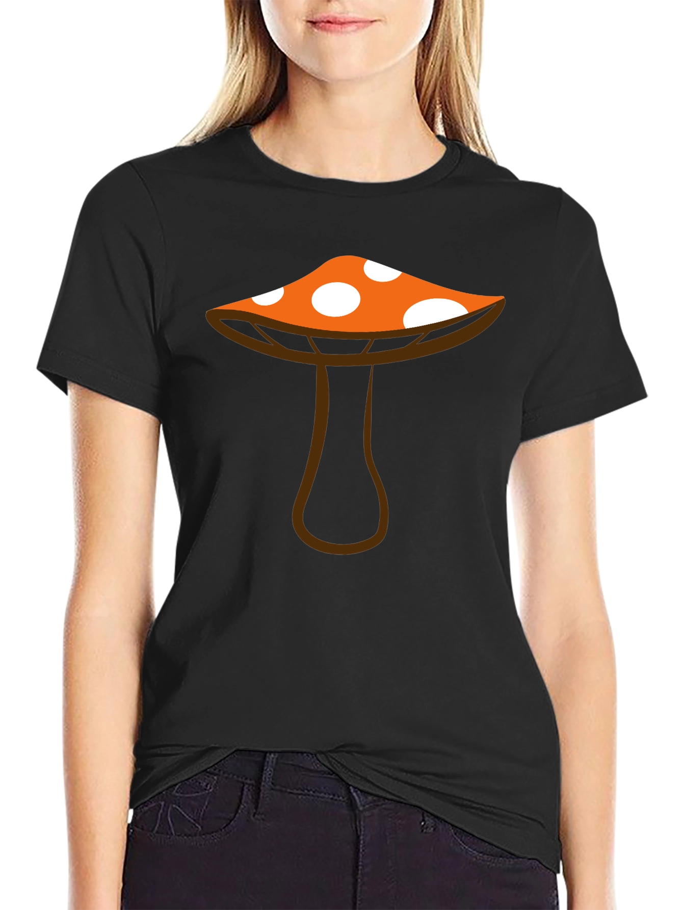 Funky Mushroom Graphic Tee