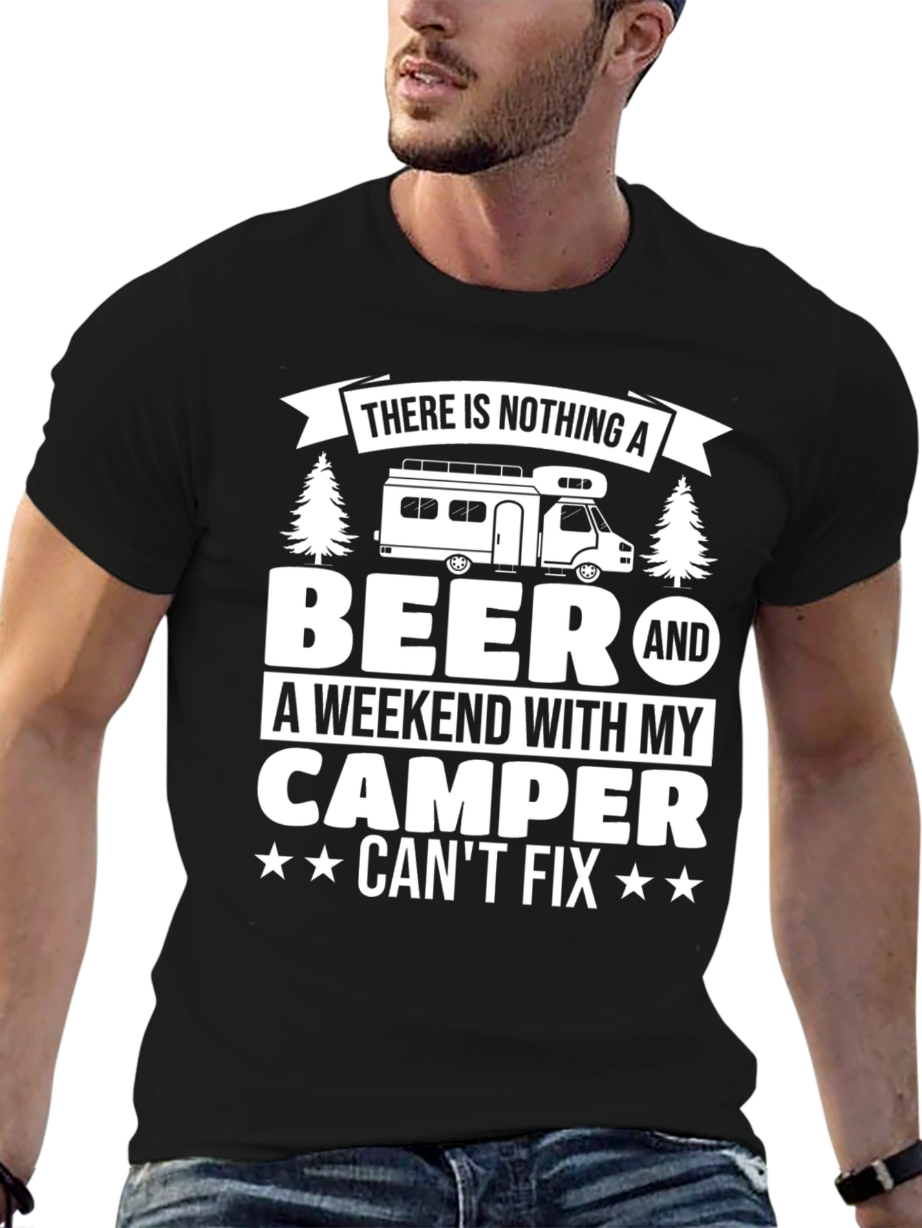 Beer & Camper T-Shirt: Weekend Fix
