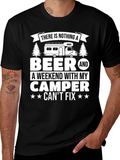 Beer & Camper T-Shirt: Weekend Fix