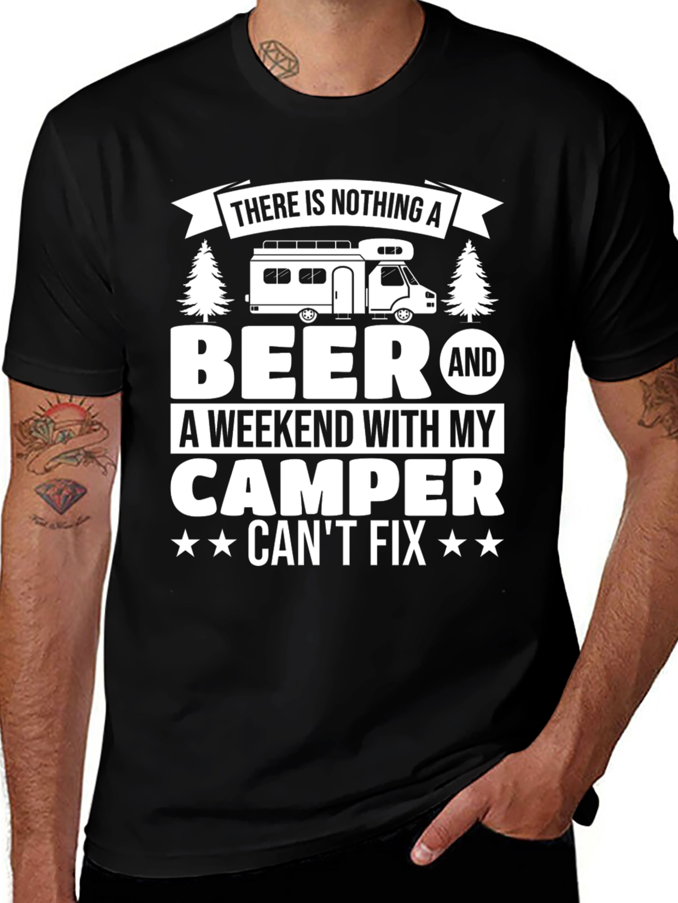 Beer & Camper T-Shirt: Weekend Fix