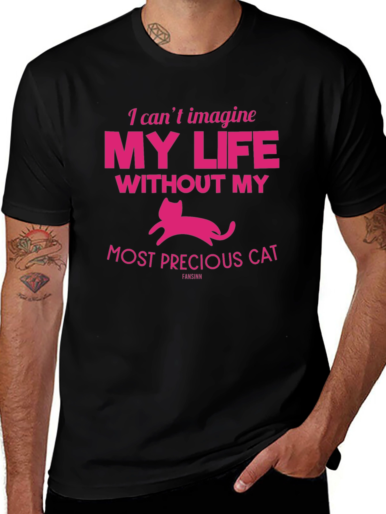 Cat Lover T-Shirt: My Life Without My Cat