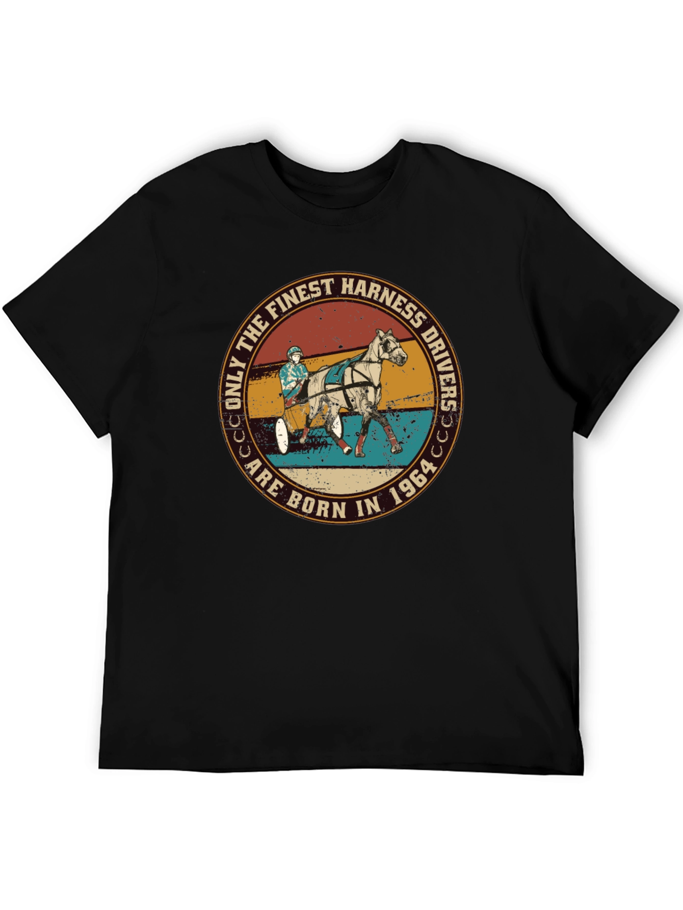 Vintage Harness Driver T-Shirt - Born in 1964