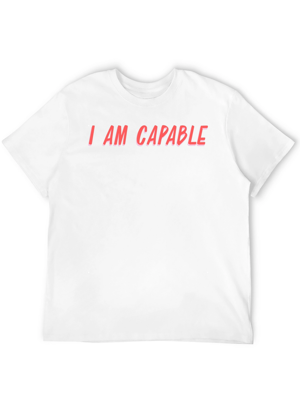 I AM CAPABLE - Black T-Shirt