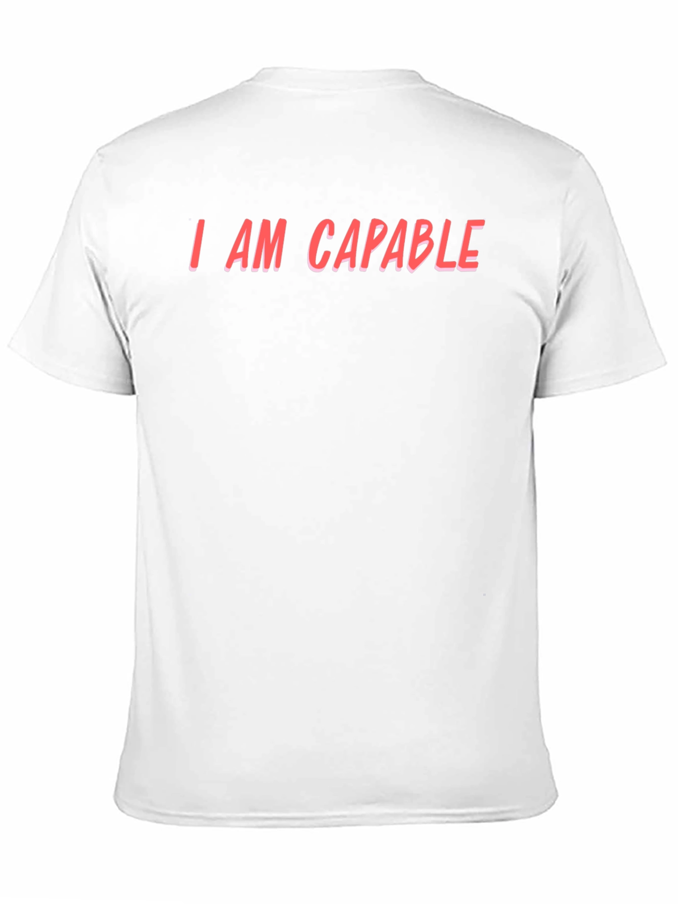 I AM CAPABLE - Black T-Shirt