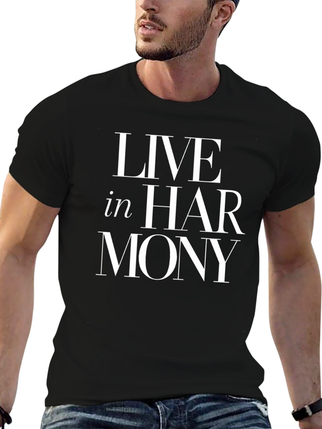 Live in Harmony Graphic T-Shirt