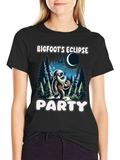 Bigfoots Eclipse Party T-Shirt