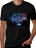 Cool Dog Graphic T-Shirt
