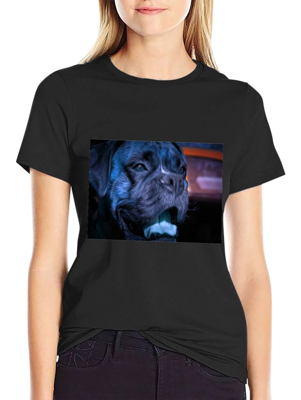 Cool Dog Graphic T-Shirt
