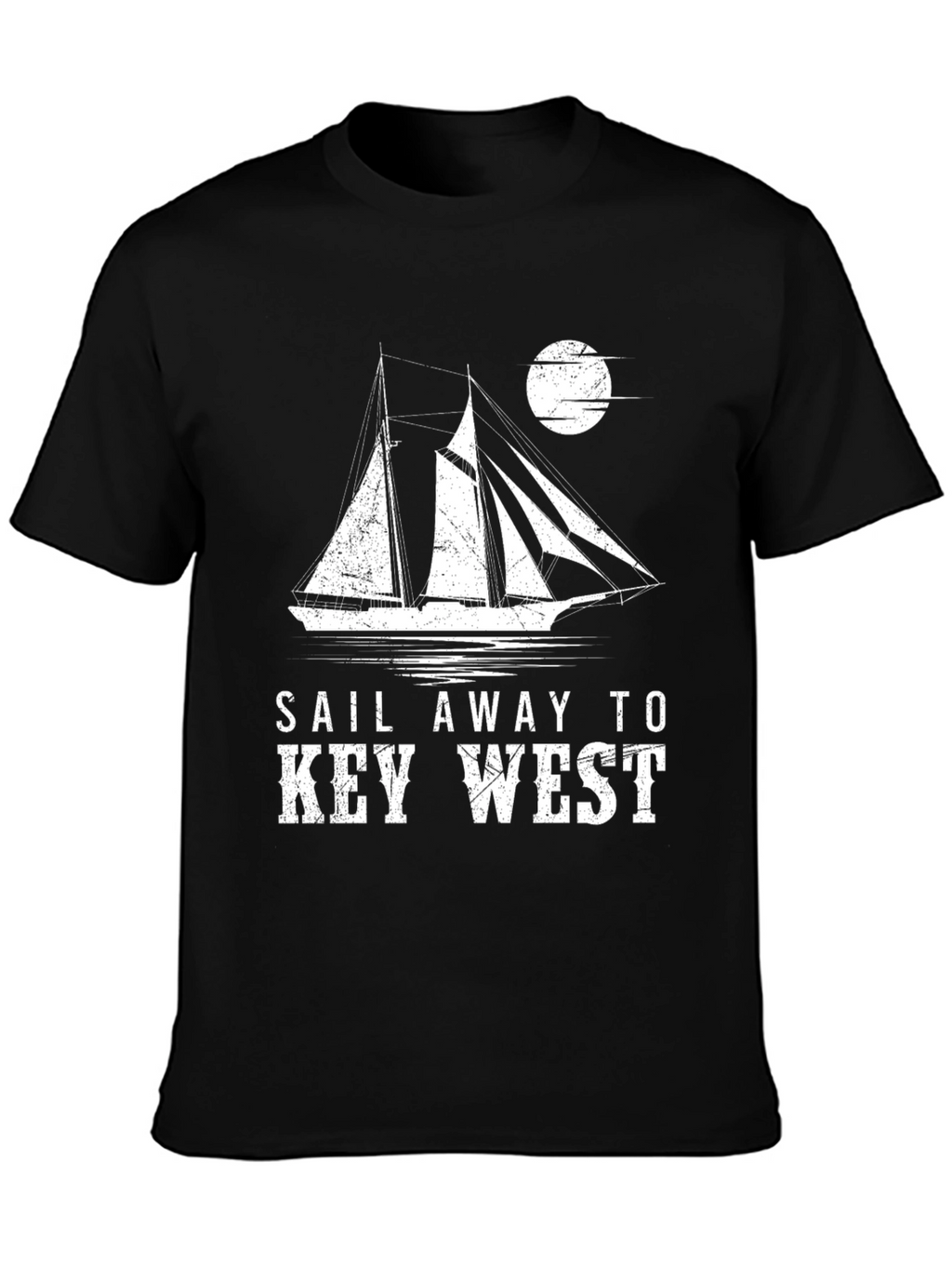 Sail Away to Key West Graphic T-Shirt