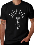Soulful Graphic Tee - Stylish Comfort