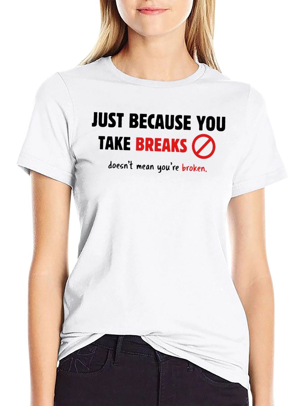 Take Breaks Graphic T-Shirt - Black