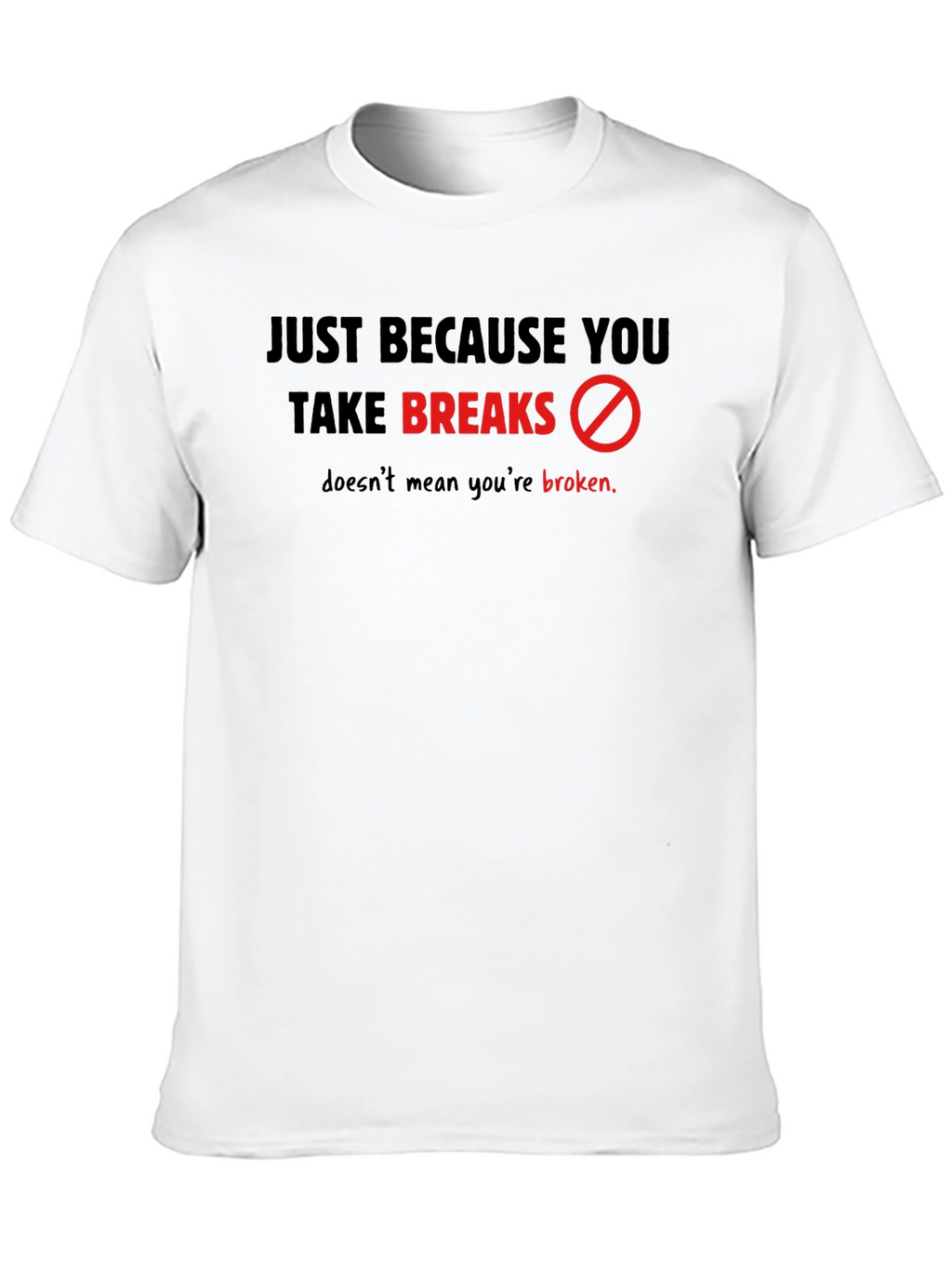 Take Breaks Graphic T-Shirt - Black