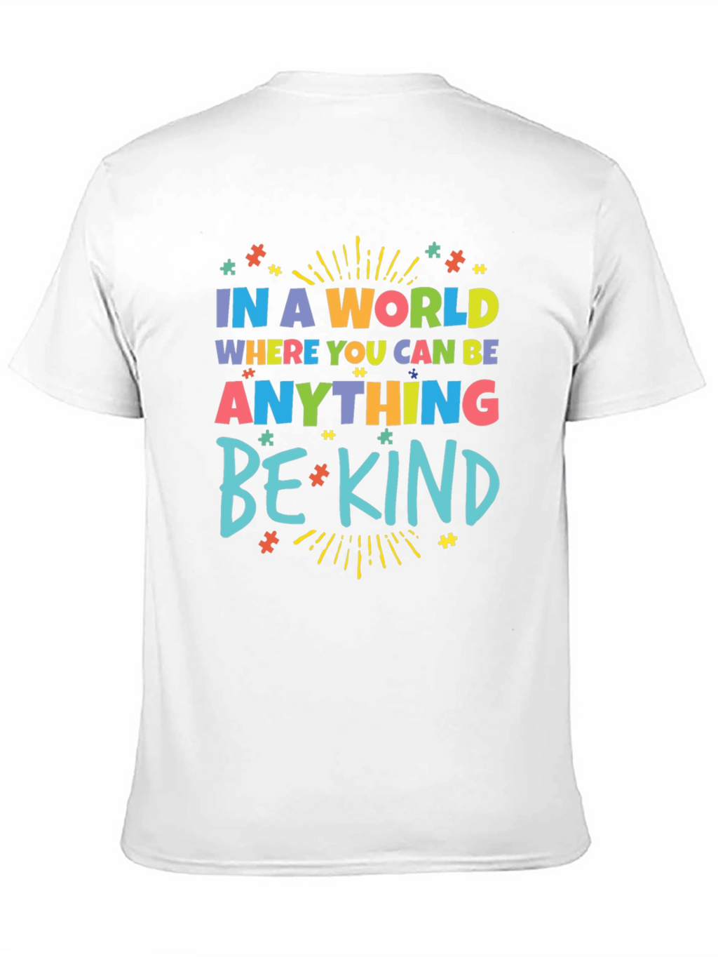 Be Kind T-Shirt - Autism Awareness Design