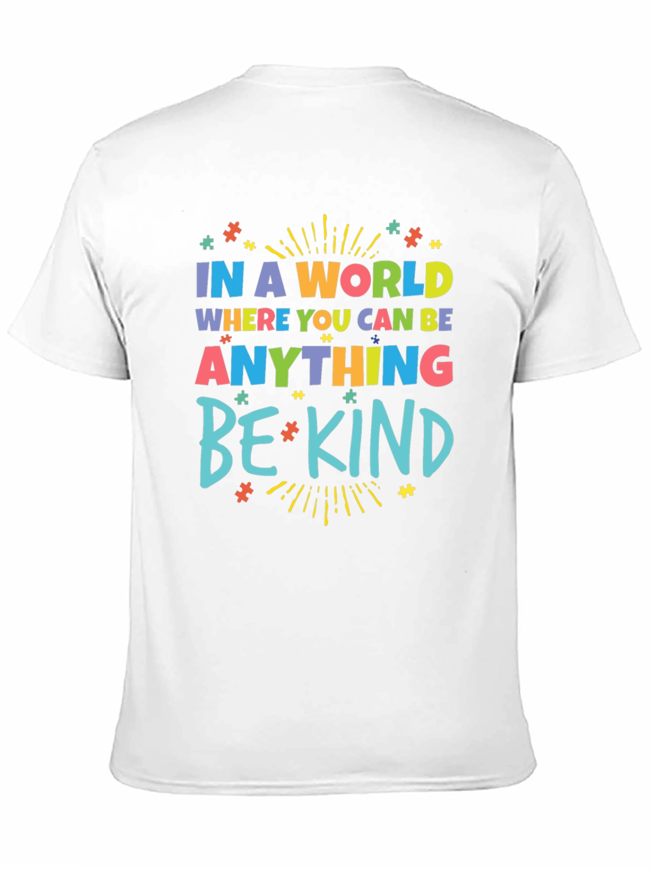 Be Kind T-Shirt - Autism Awareness Design