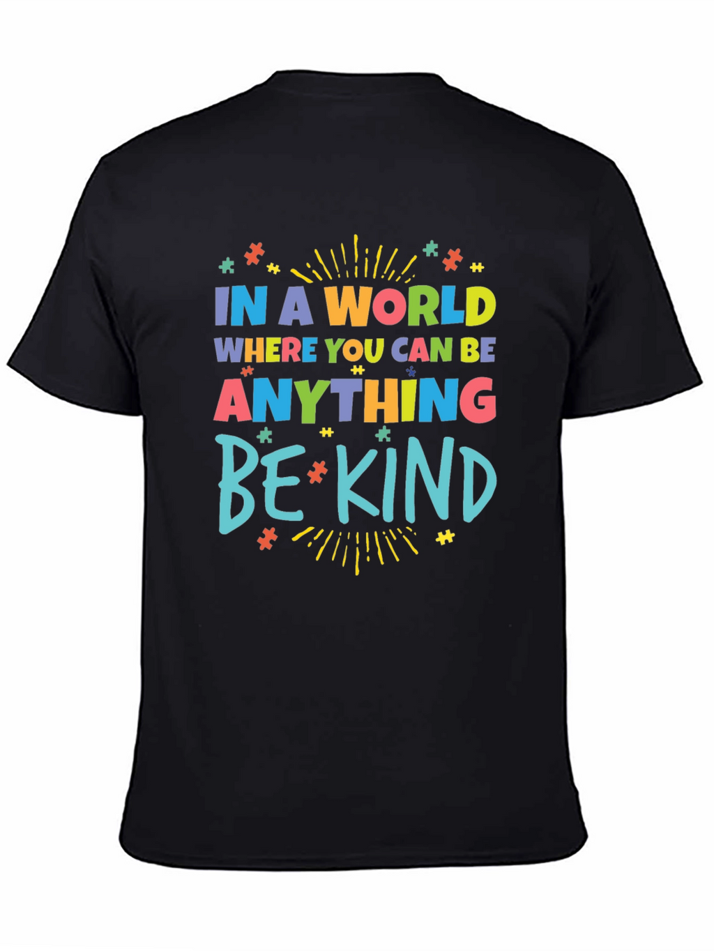 Be Kind T-Shirt - Autism Awareness Design