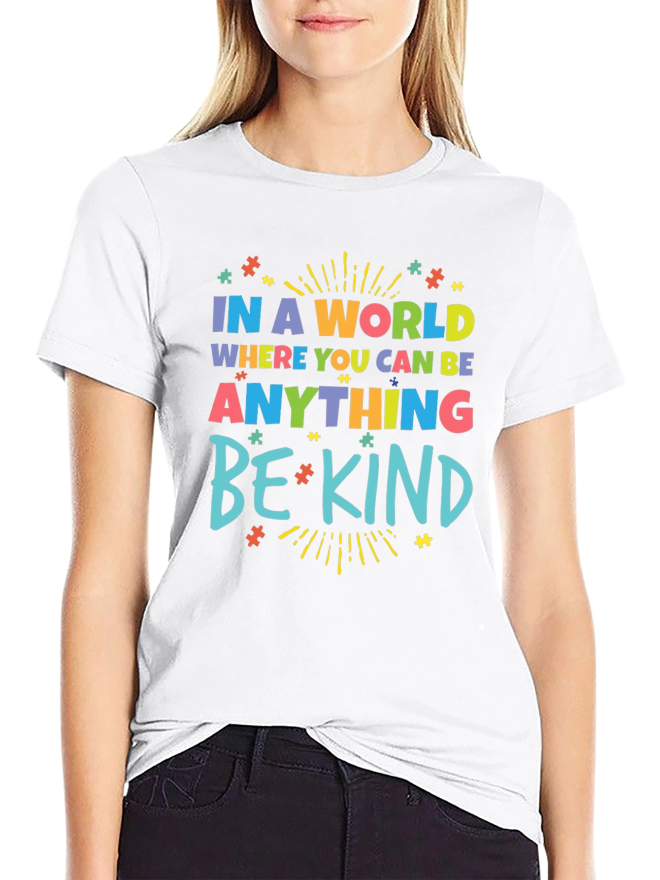 Be Kind T-Shirt - Autism Awareness Design