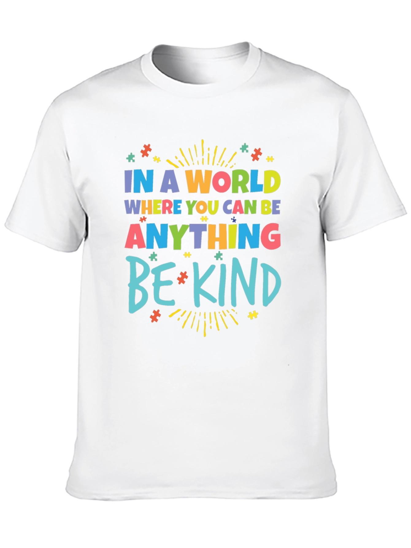 Be Kind T-Shirt - Autism Awareness Design