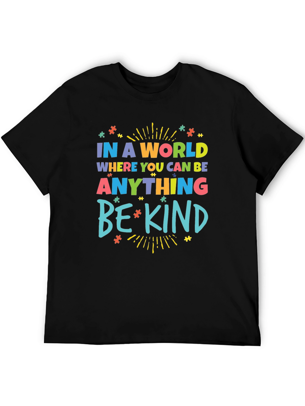 Be Kind T-Shirt - Autism Awareness Design