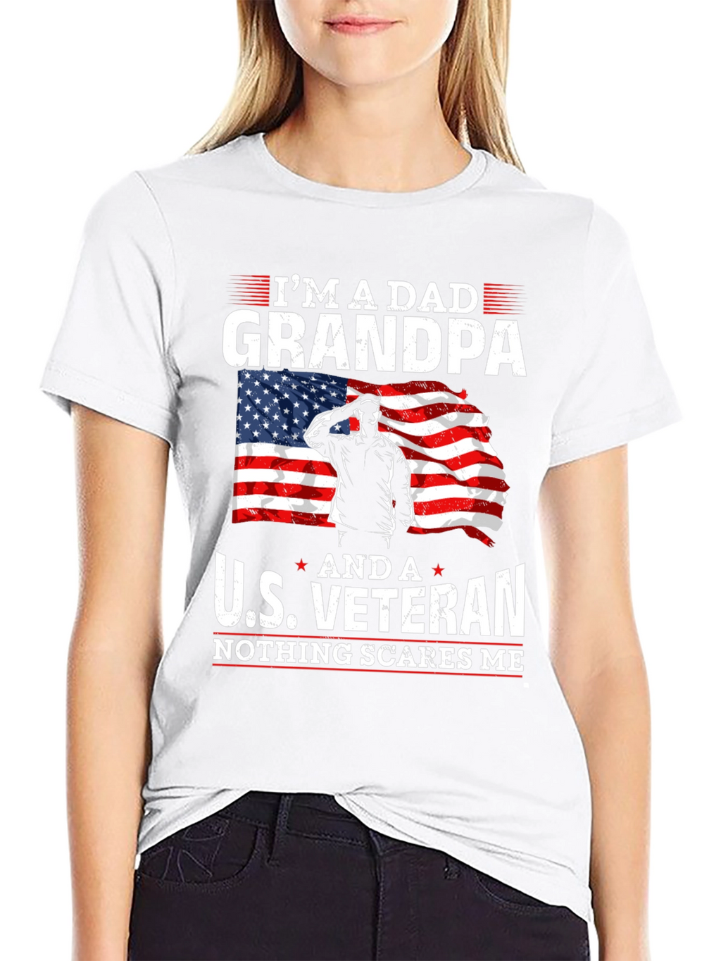 Dad Grandpa U.S. Veteran T-Shirt