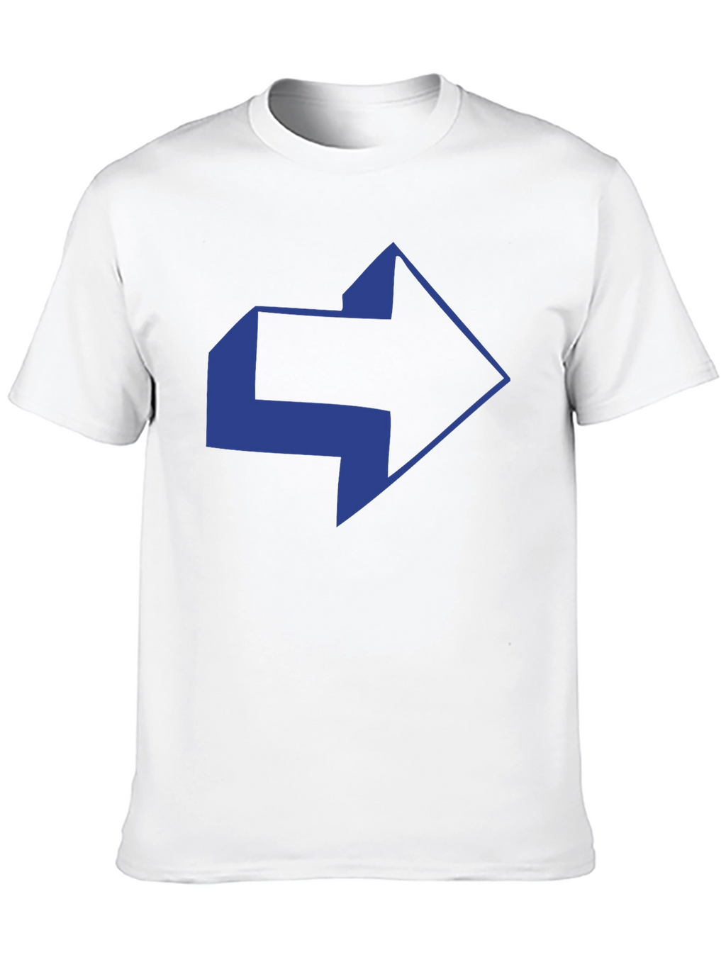 Modern Arrow Graphic Black T-Shirt