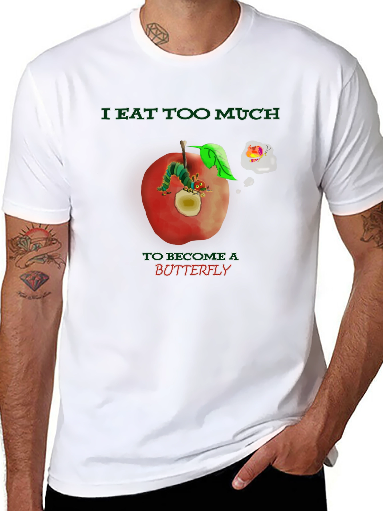 I Eat Too Much Caterpillar T-Shirt