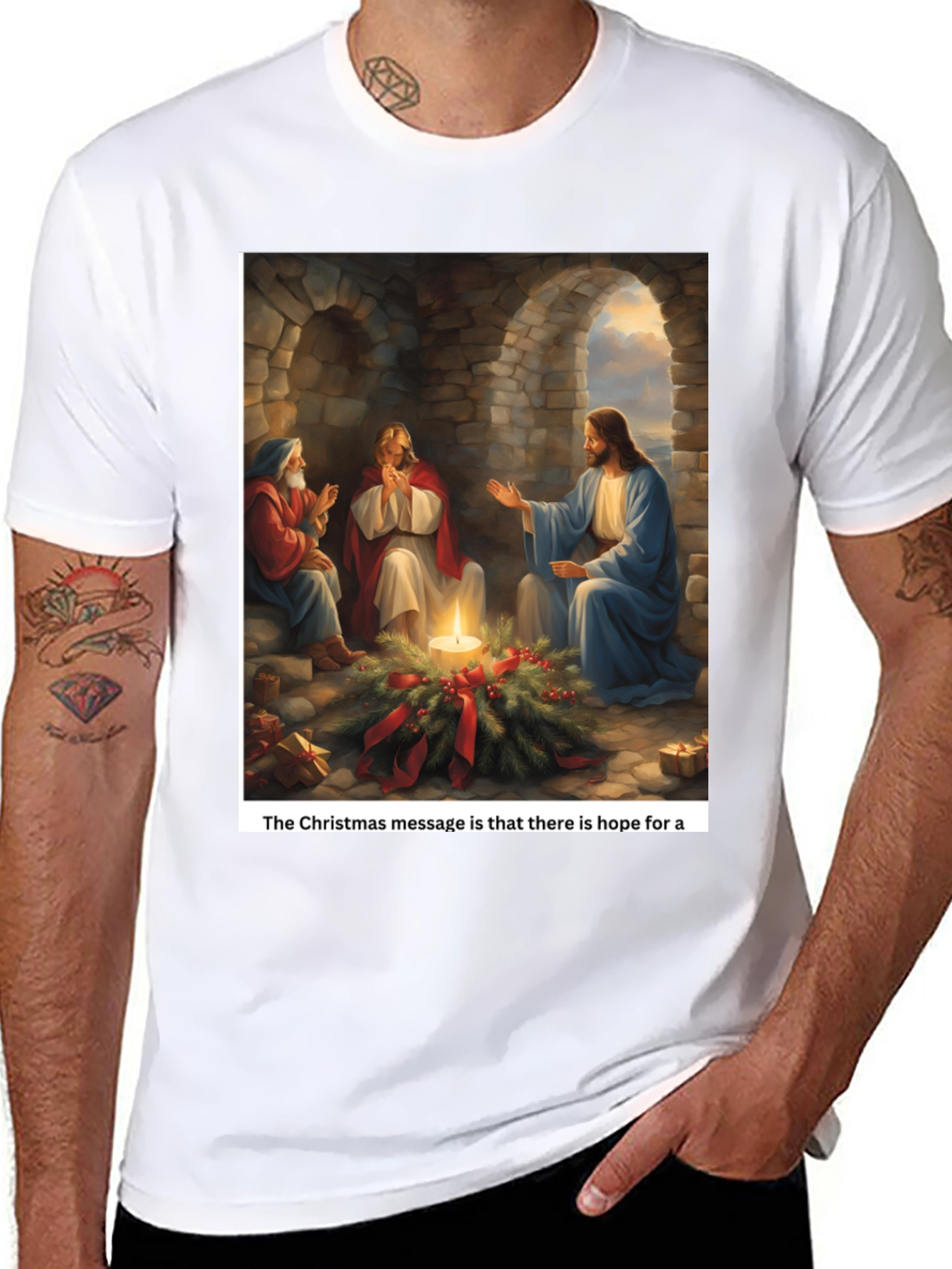 Hopeful Holiday Graphic Tee