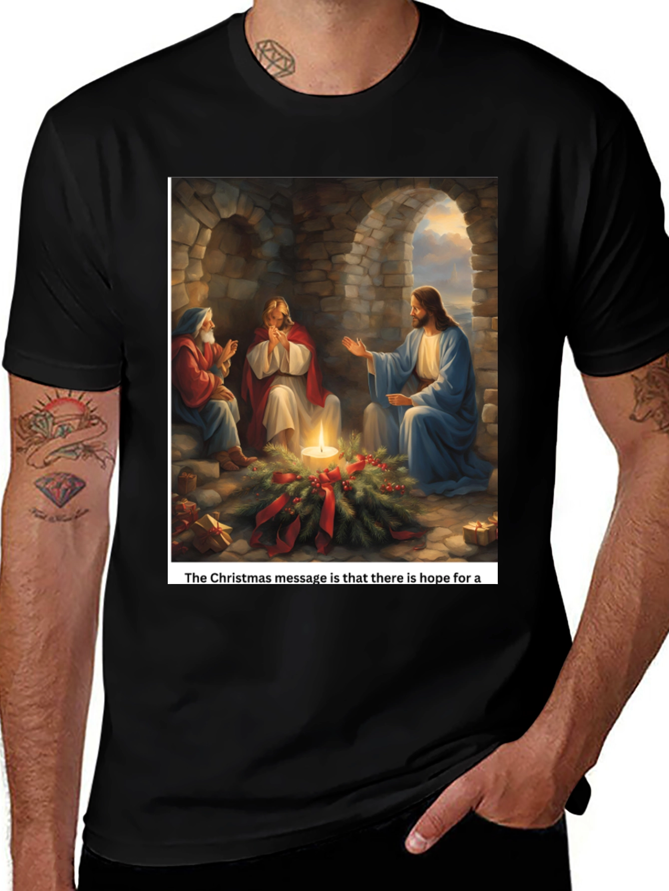 Hopeful Holiday Graphic Tee