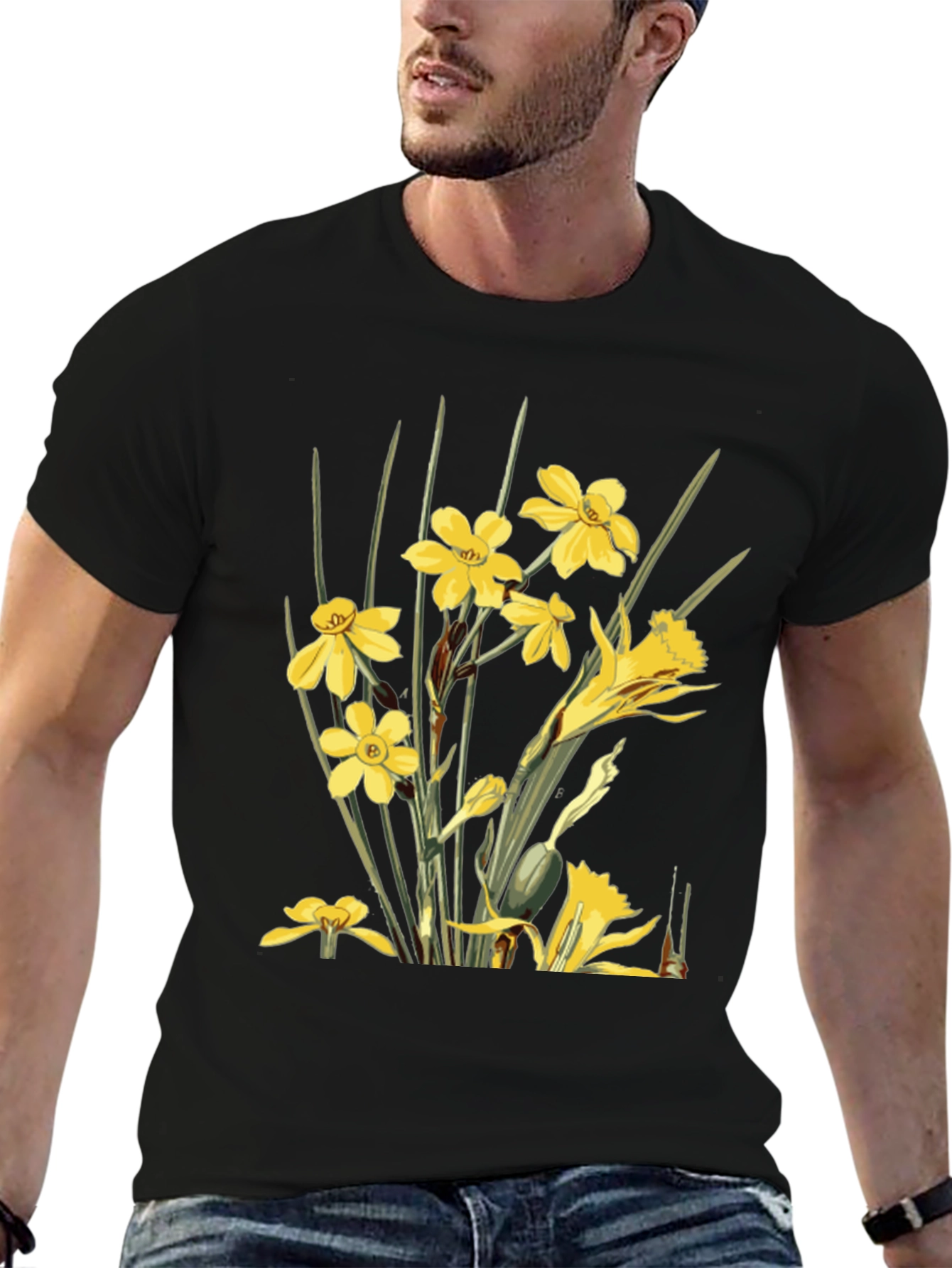 Daffodil Graphic Print T-Shirt