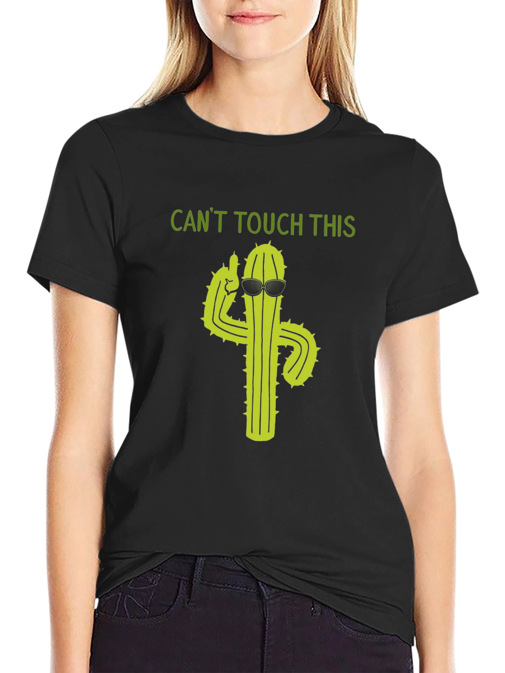 Cool Cactus T-Shirt - Cant Touch This Graphic Tee