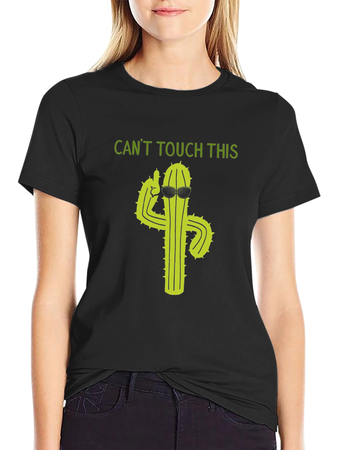 Cool Cactus T-Shirt - Cant Touch This Graphic Tee
