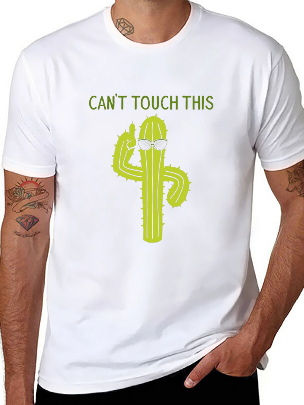 Cool Cactus T-Shirt - Cant Touch This Graphic Tee