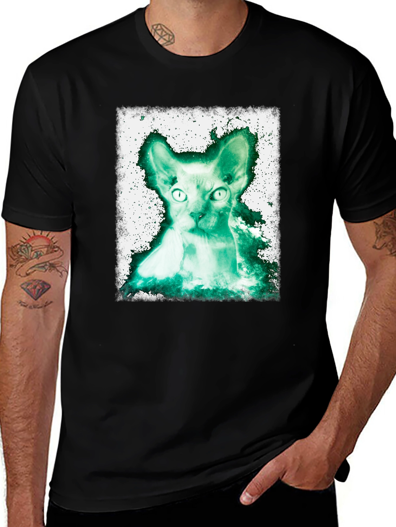 Sphynx Cat Graphic T-Shirt - Unique Design