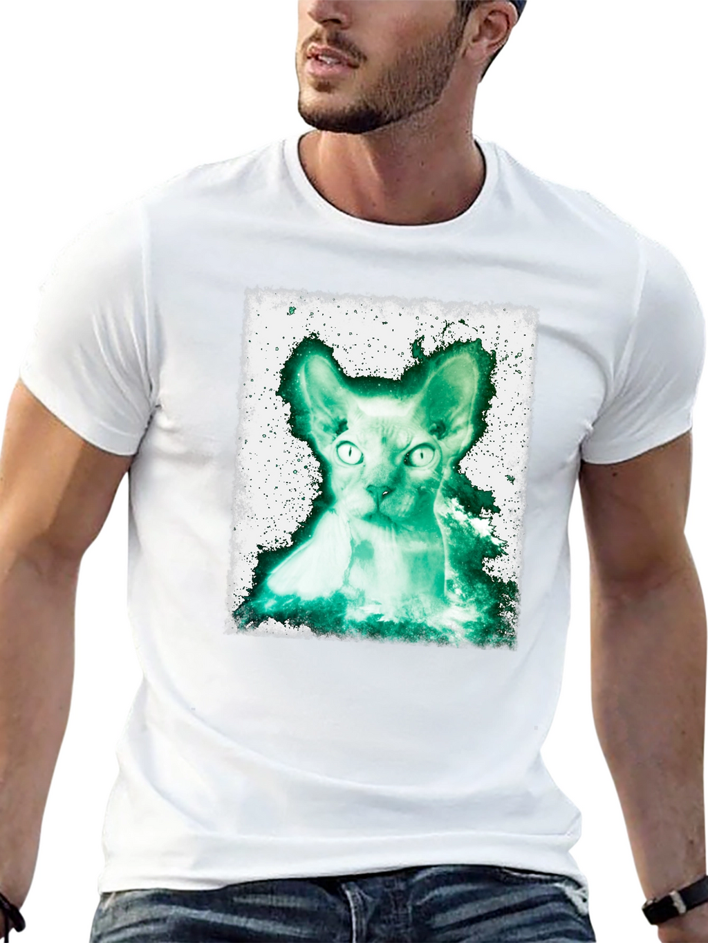 Sphynx Cat Graphic T-Shirt - Unique Design