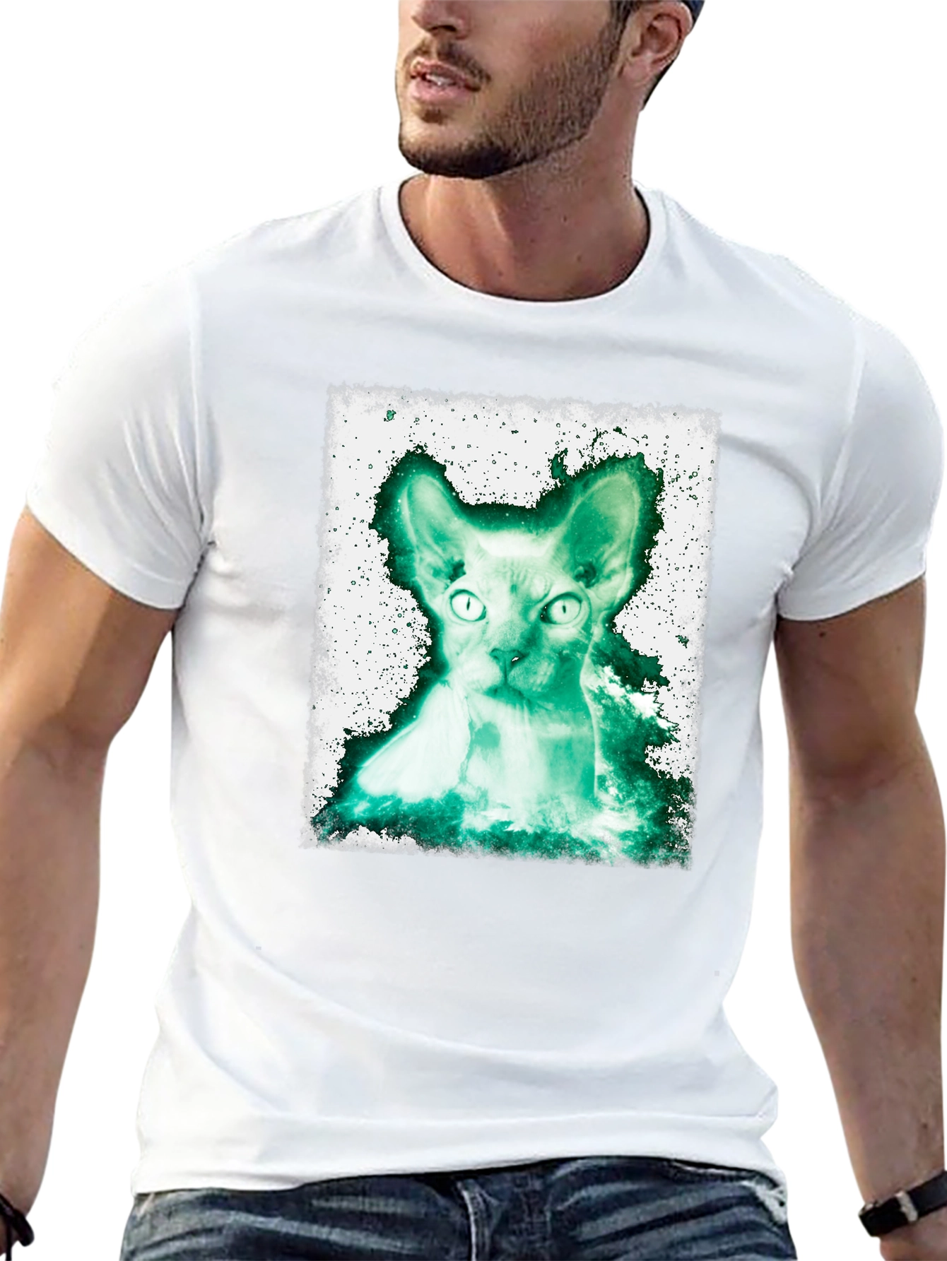 Sphynx Cat Graphic T-Shirt - Unique Design