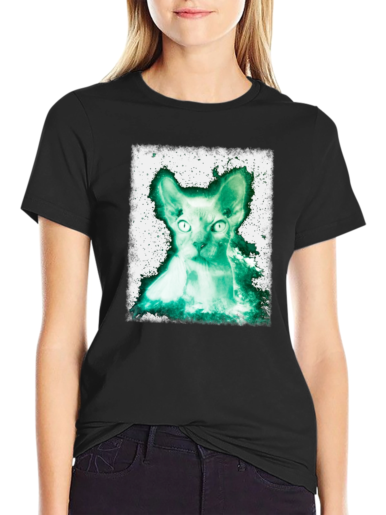 Sphynx Cat Graphic T-Shirt - Unique Design