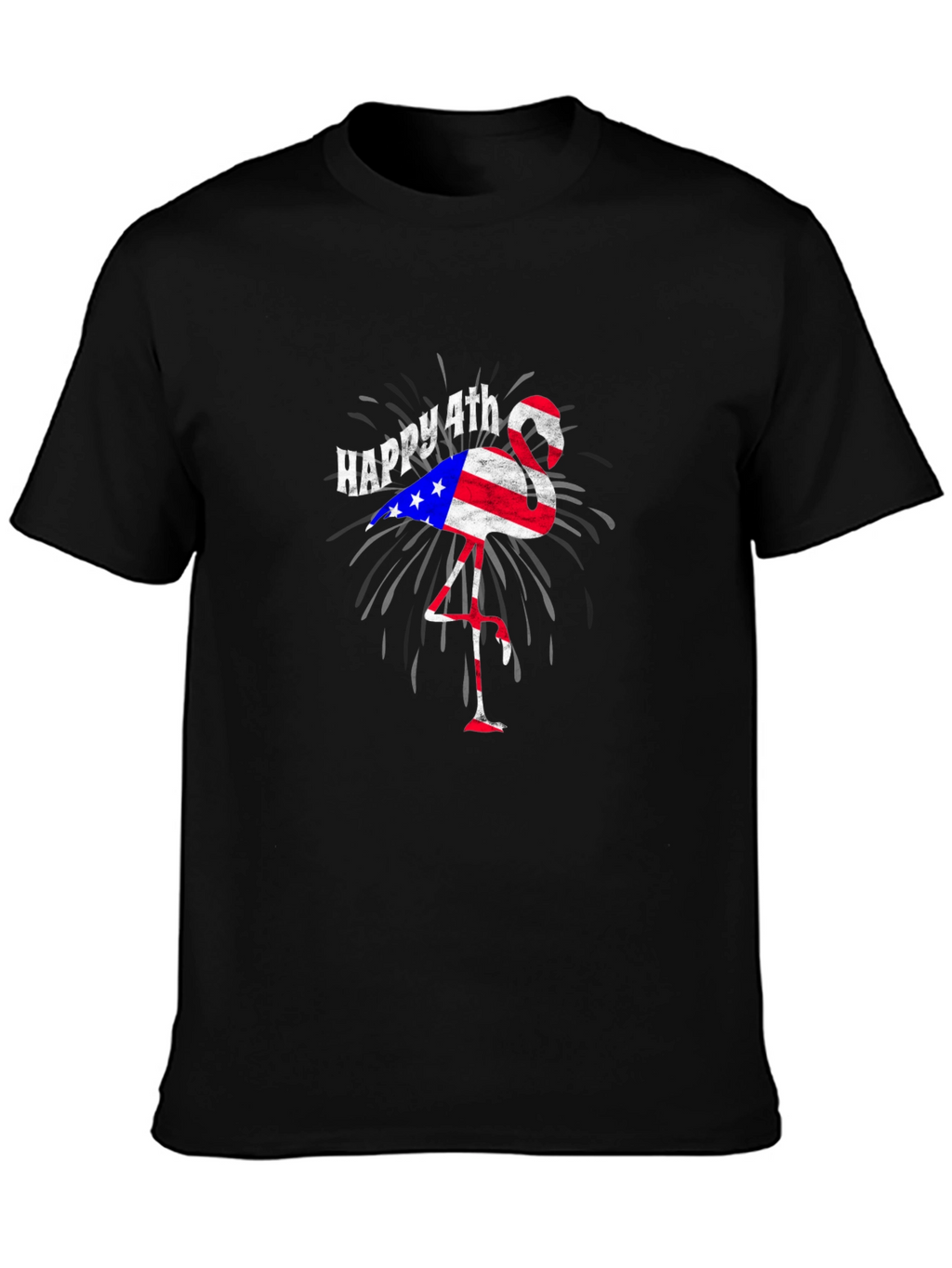 Happy 4th Flamingo T-Shirt
