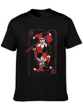 Harley Quinn Card T-Shirt - Black