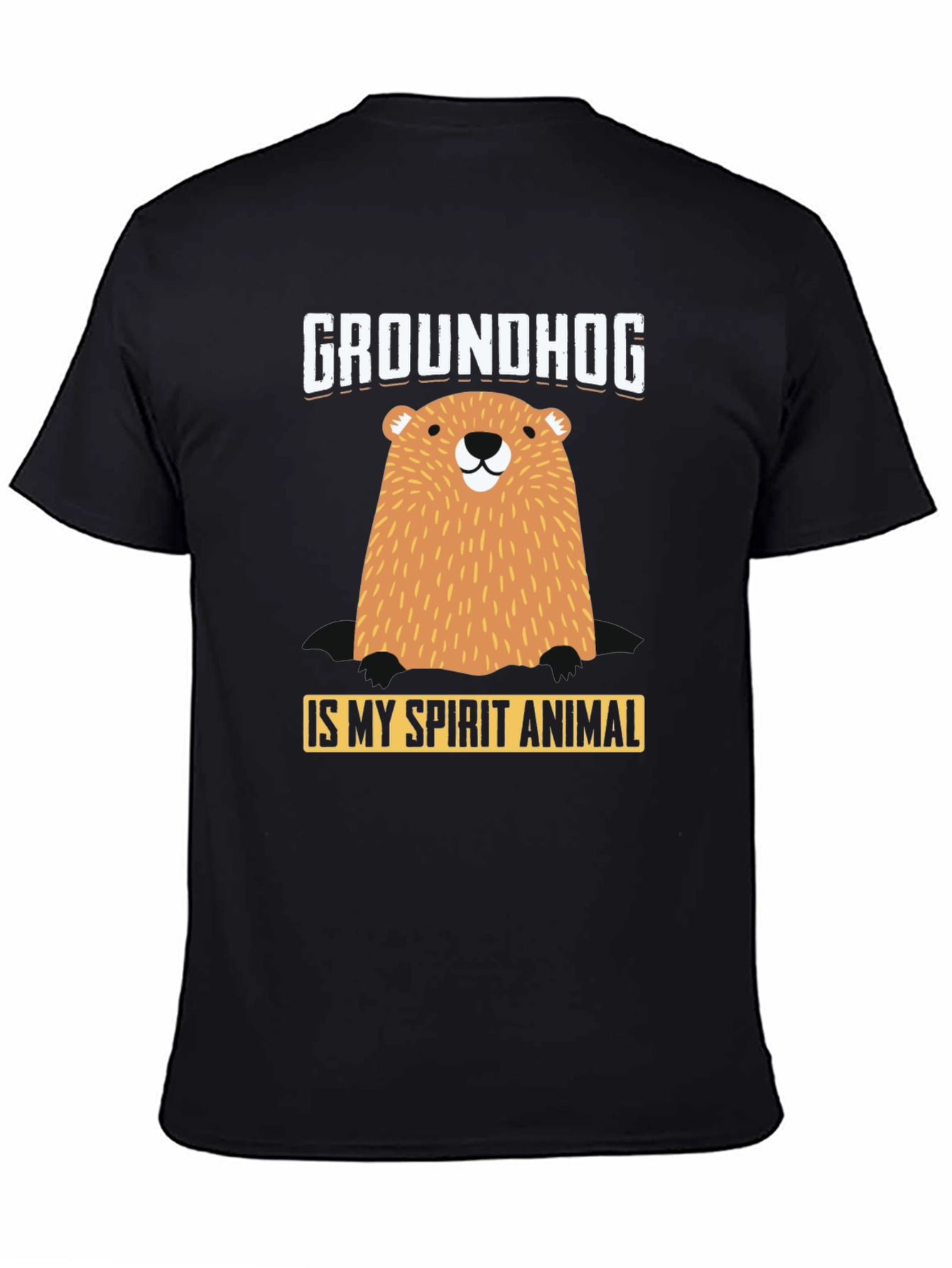 Groundhog Spirit Animal Graphic T-Shirt