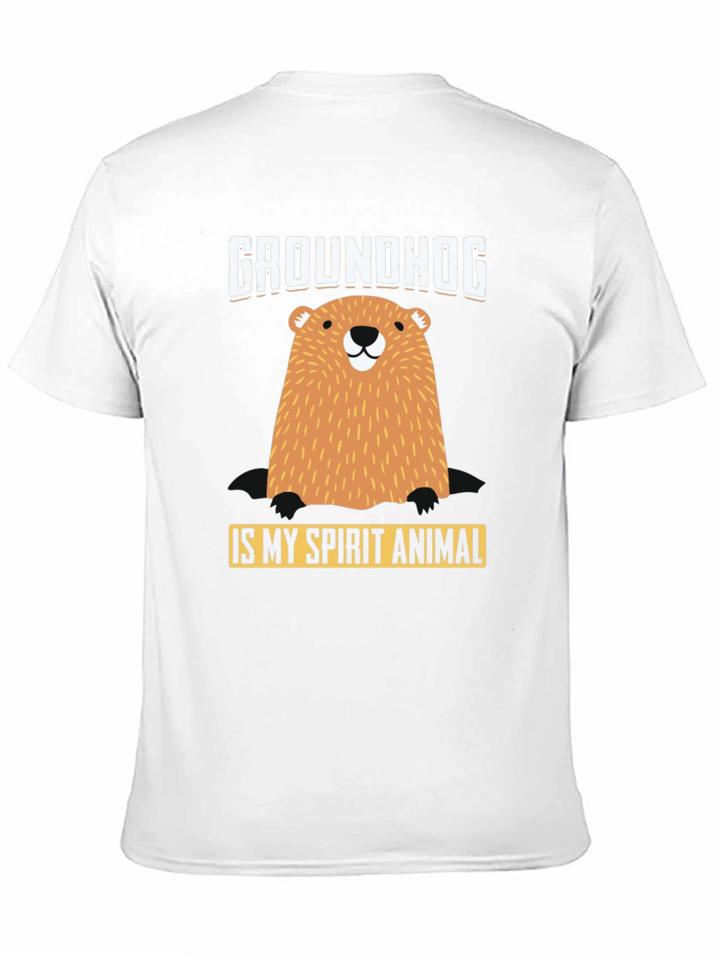 Groundhog Spirit Animal Graphic T-Shirt
