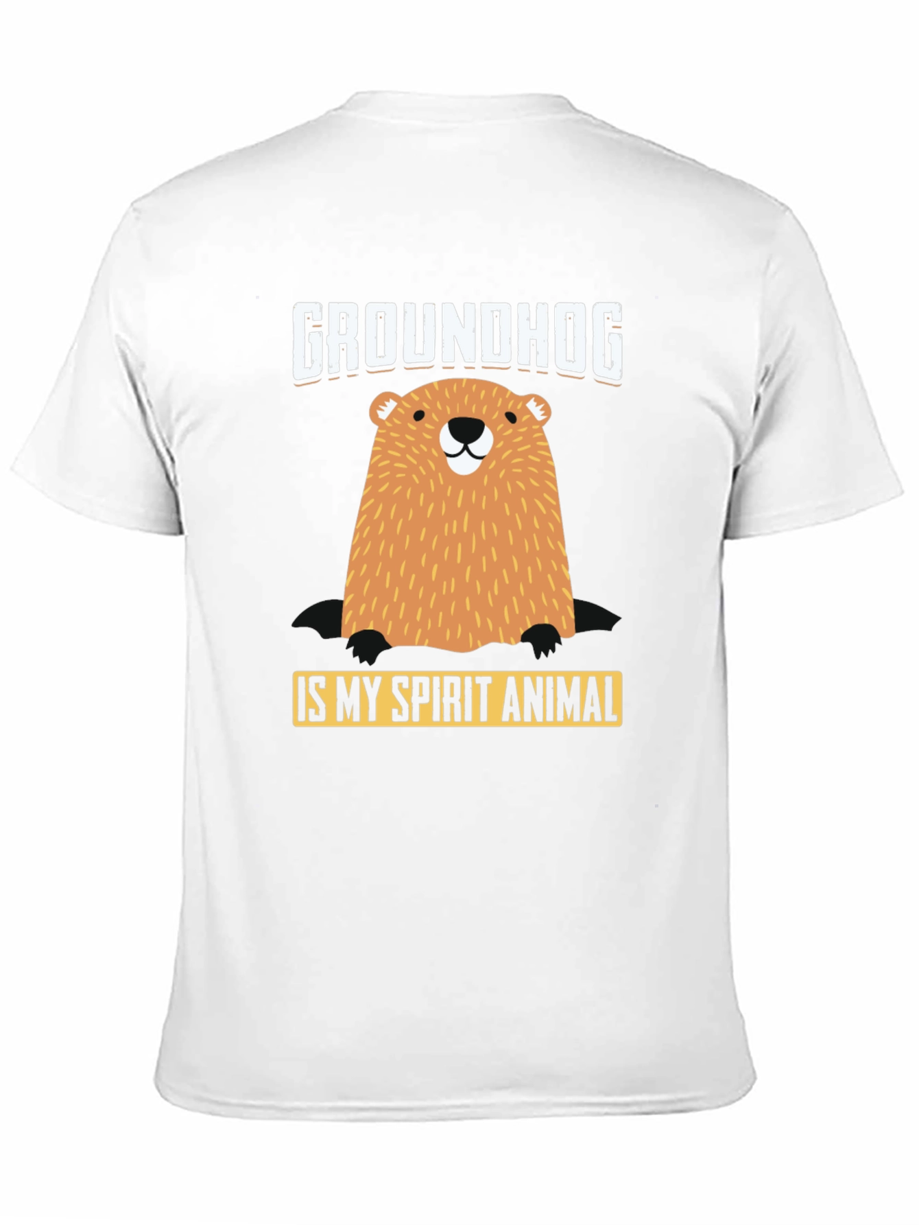 Groundhog Spirit Animal Graphic T-Shirt