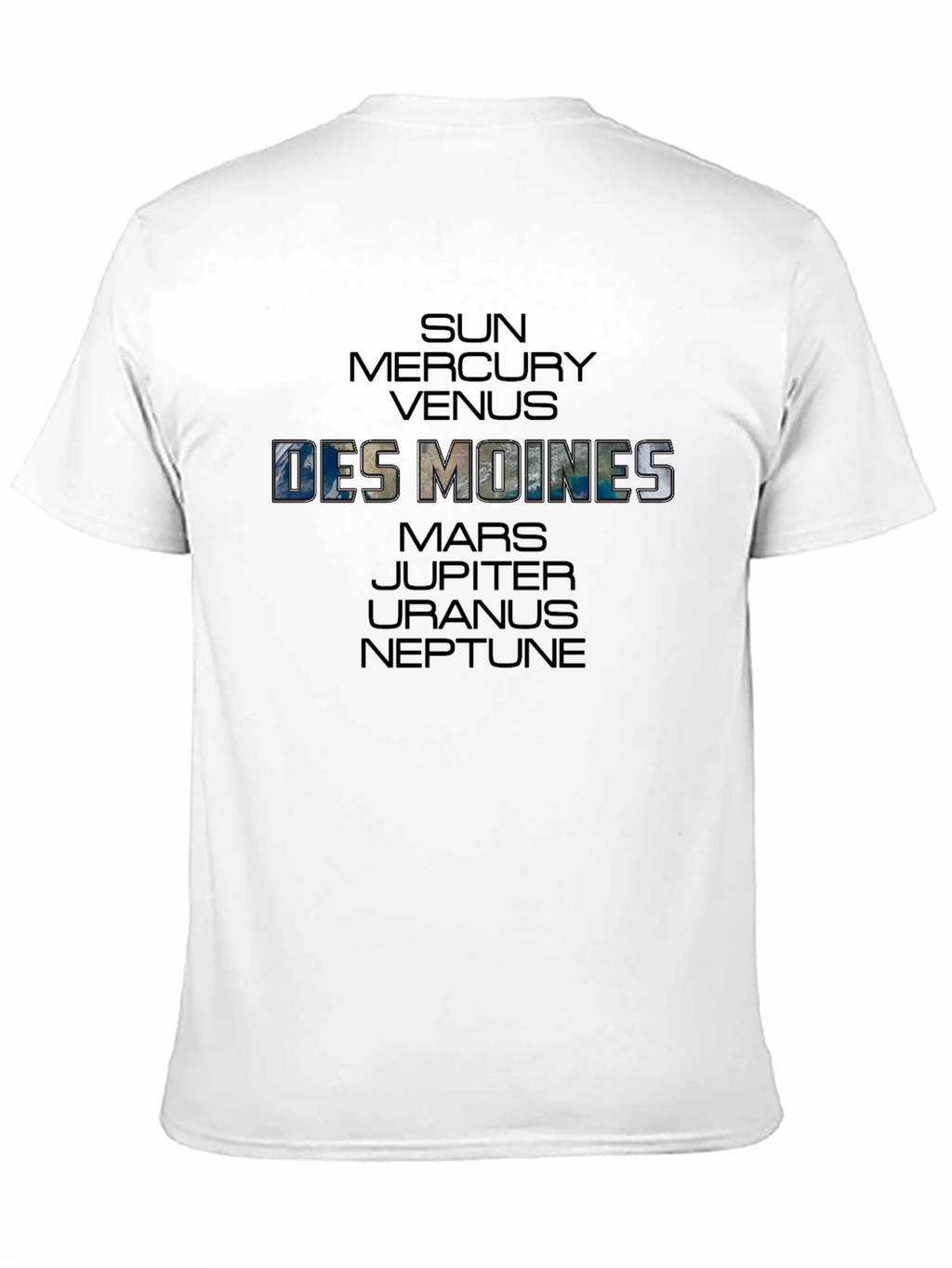 Des Moines Planets Graphic Tee