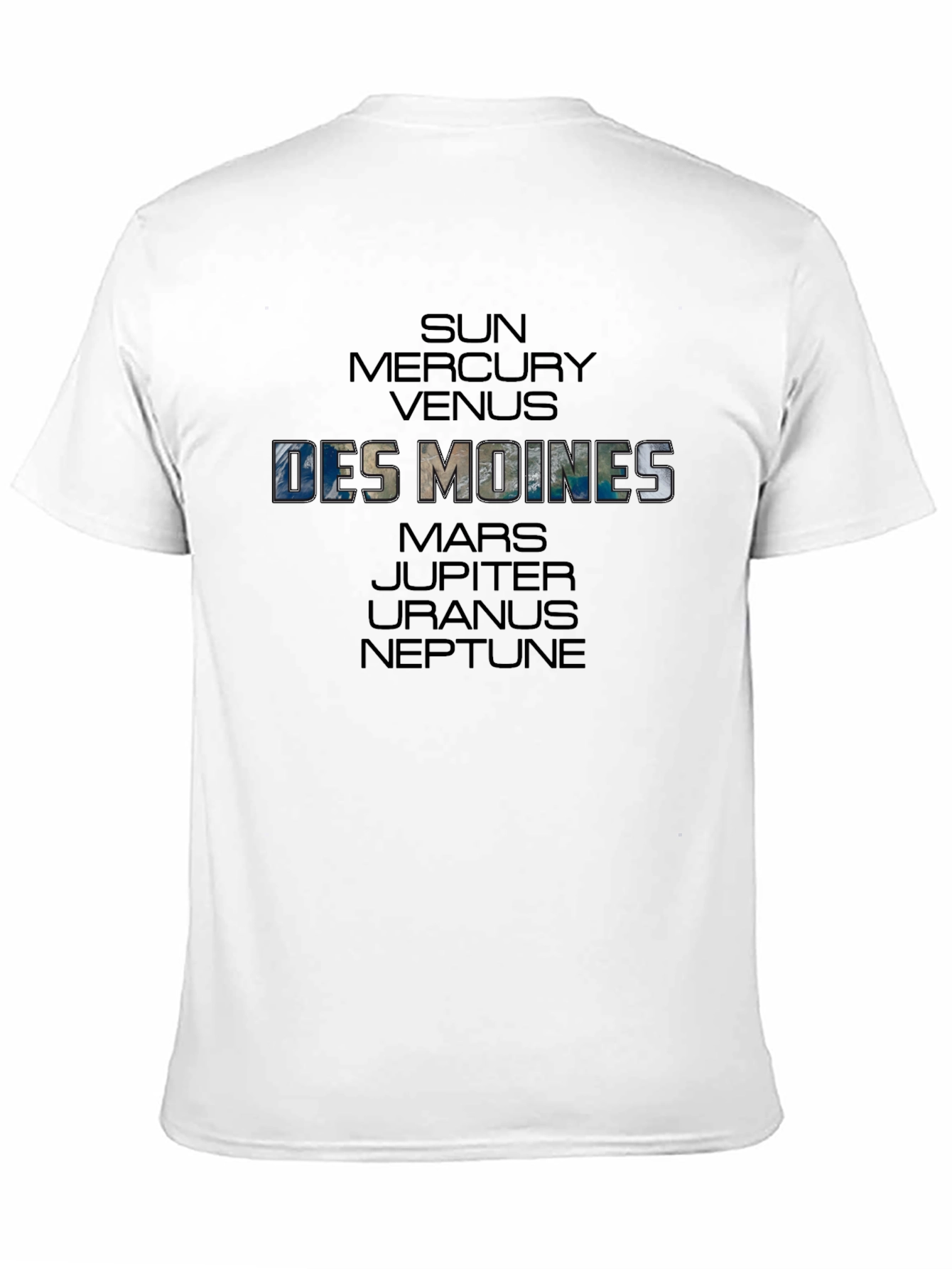 Des Moines Planets Graphic Tee