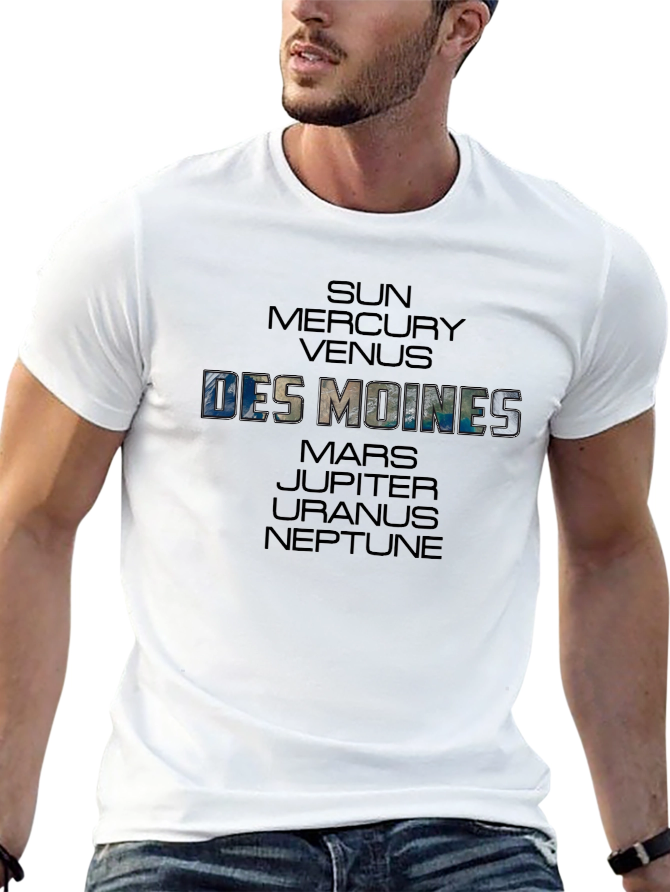 Des Moines Planets Graphic Tee