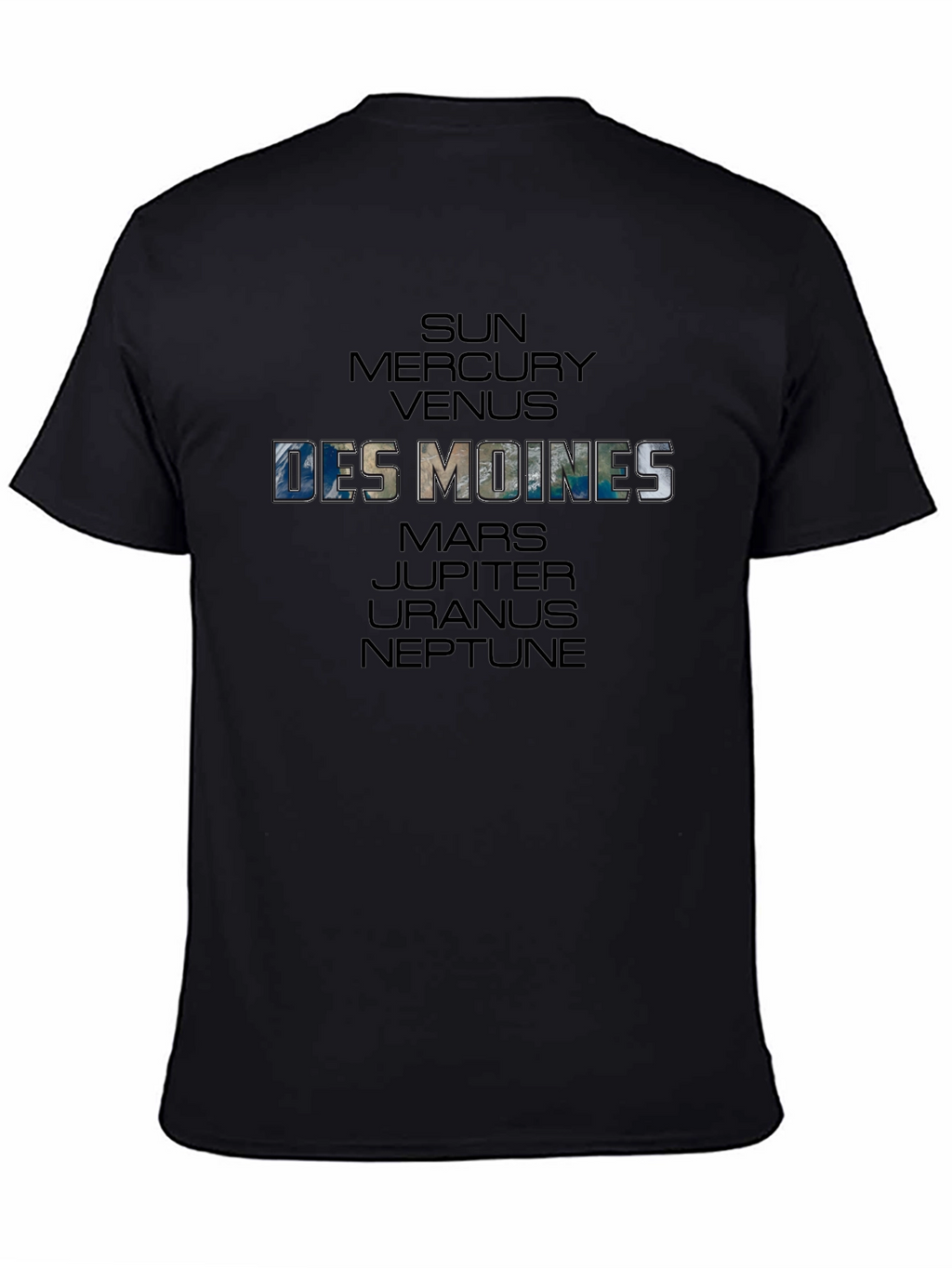 Des Moines Planets Graphic Tee