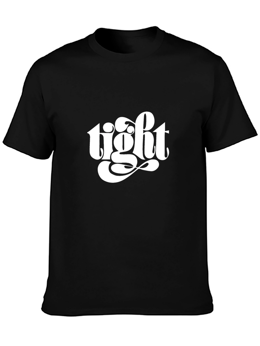 Tight Graphic Black T-Shirt