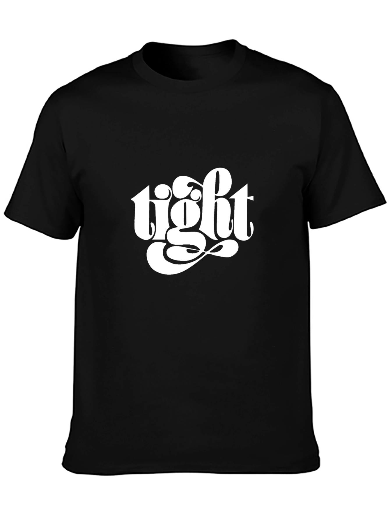 Tight Graphic Black T-Shirt