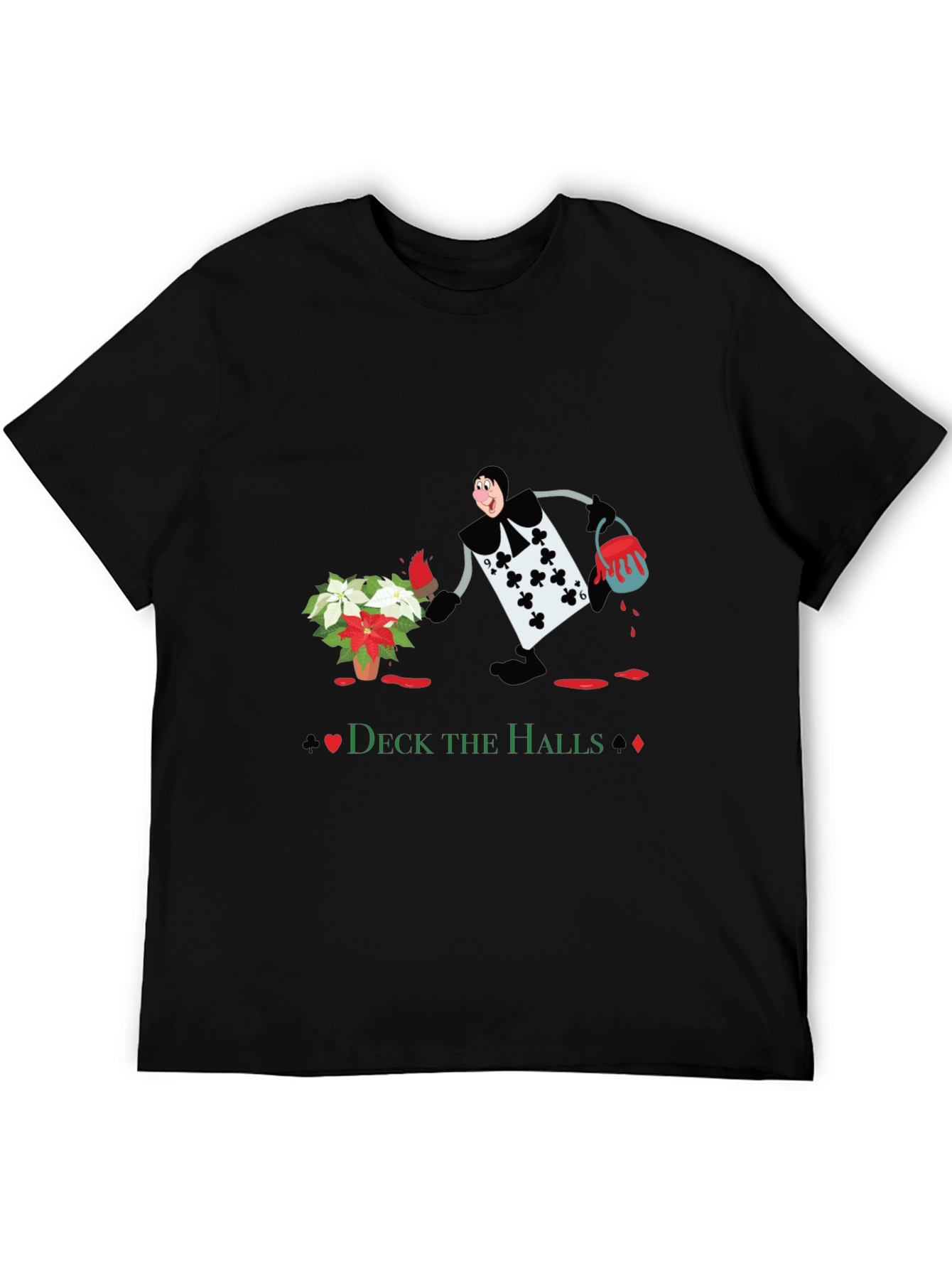 Deck the Halls Card Man T-Shirt
